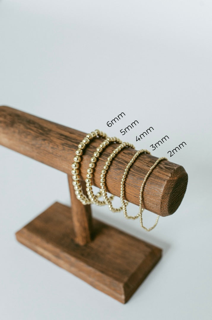 Silver Beaded Bracelet