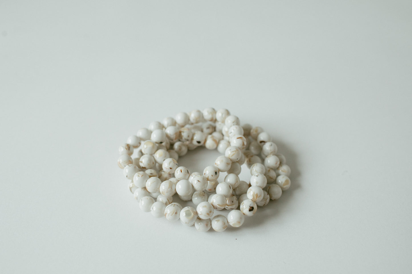 White Shell Beaded Bracelet