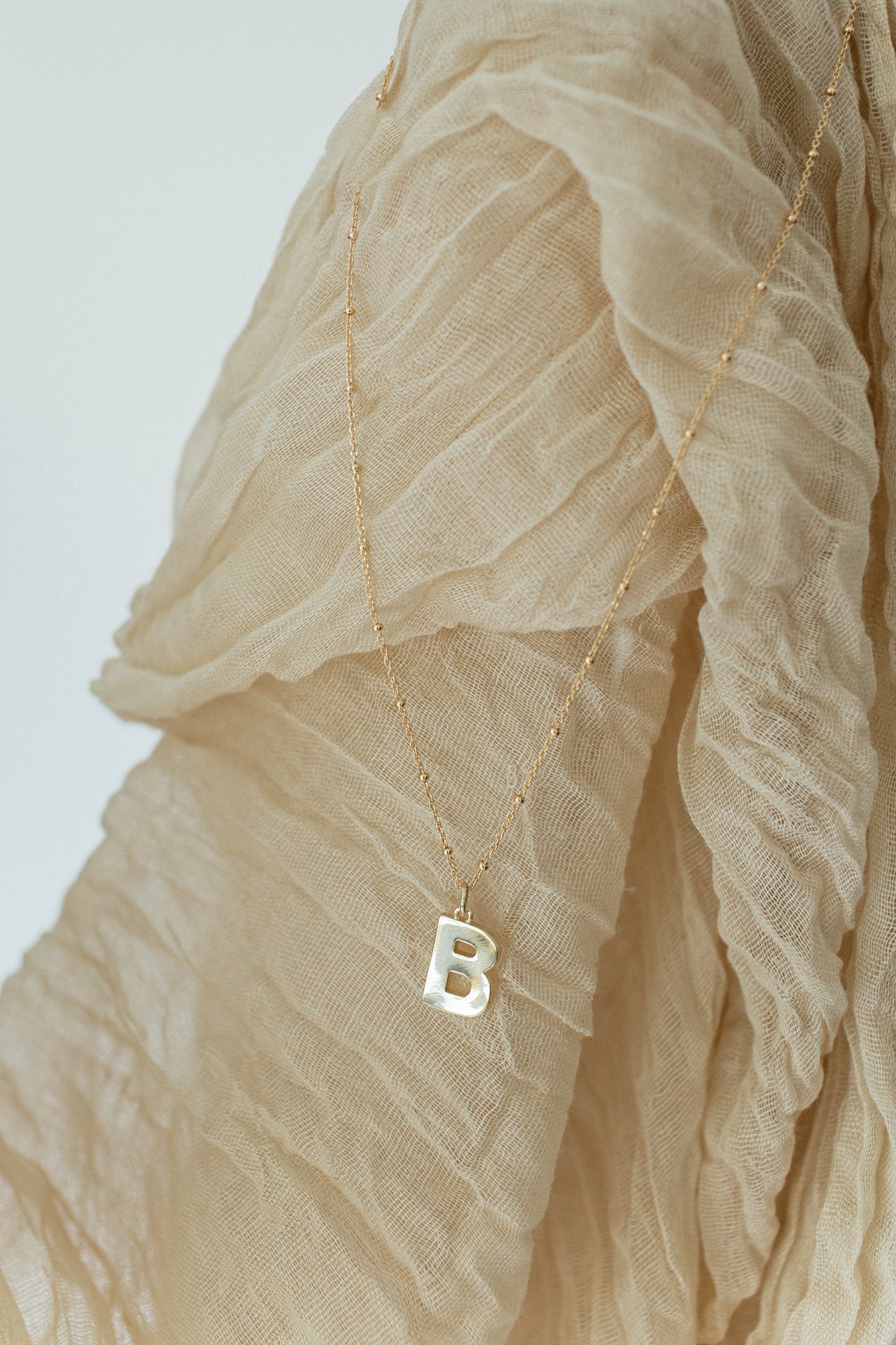 Bold Initial Necklace