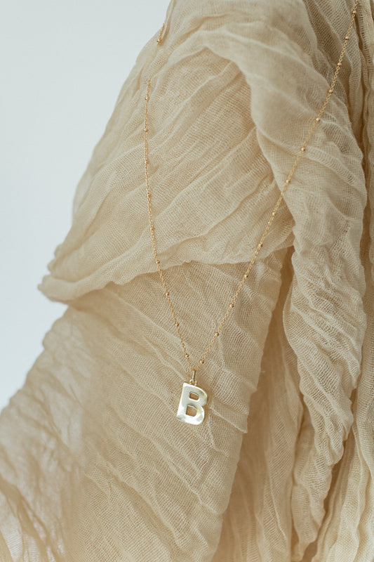 Bold Initial Necklace