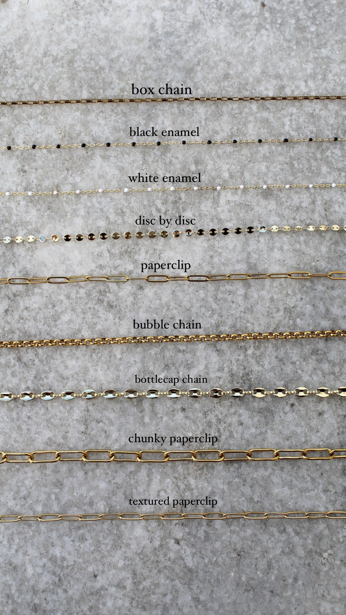 Layering Chains